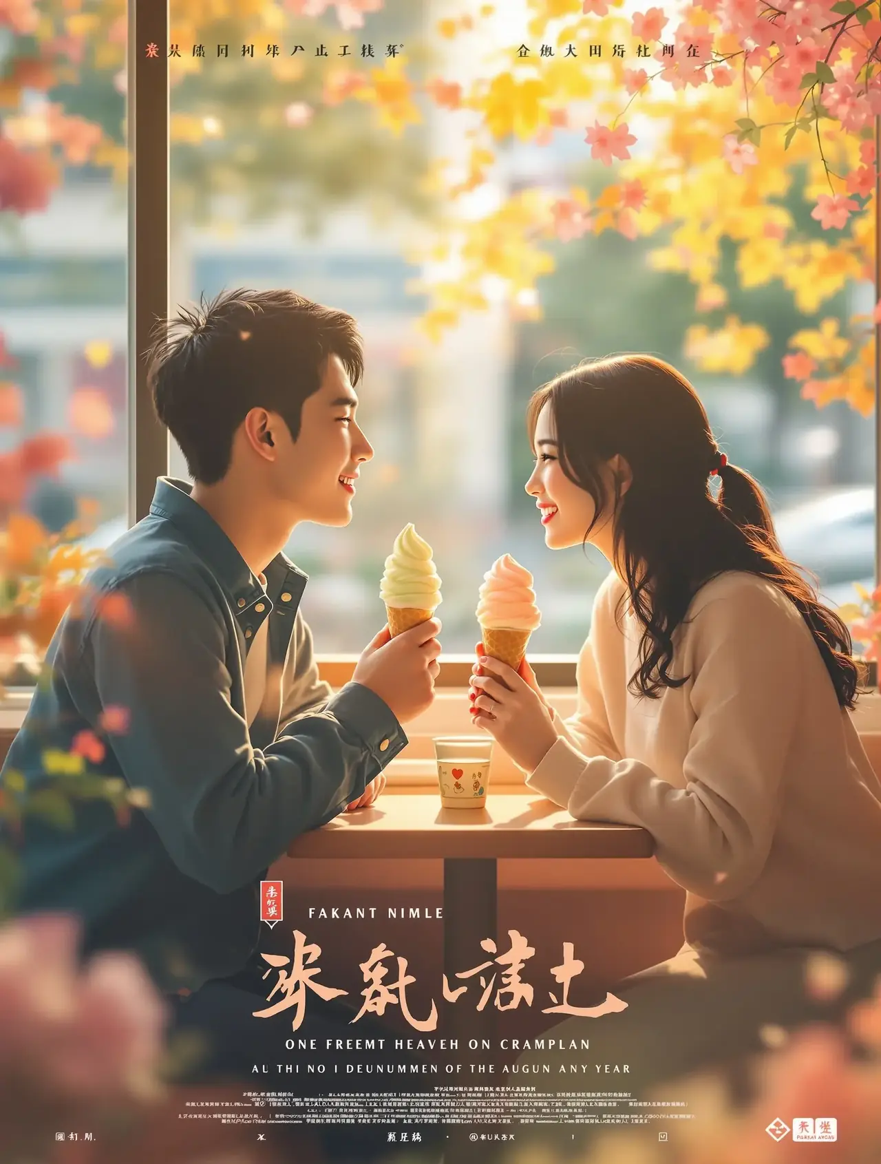 黄果 一吻定情的夏天 短剧封面